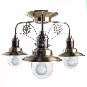 Потолочная люстра Arte Lamp SAILOR Бронза A4524PL-3AB