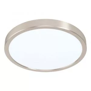 99232 Светодиодный накладной светильник FUEVA 5, 20.5W (LED), Ø285, H28, 2500lm, 4000K, сталь, никель EGLO