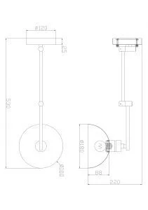 Настенный светильник (бра) Freya FR5290WL-01B