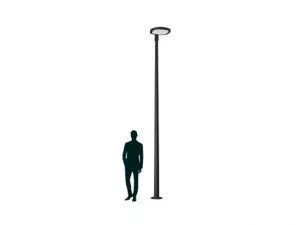 Светильник для освещения улиц и площадей SKYLINE LED 30W DW 827 RAL9005 I-POLE 4M D130 (в комплекте ЗДФ) 4707000230