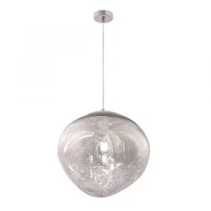 Светильник подвесной Crystal Lux MALAGA SP1 D360 CHROME