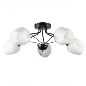 Потолочная люстра Arte Lamp BRIGHTON Коричневый A2706PL-5CK