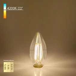 Филаментная светодиодная лампа Dimmable 5W 4200K E14 BLE1401 Elektrostandard a048724