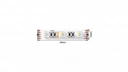 Светодиодная лента 5050, 60 LED/м, 19,2 Вт/м, 24В , IP20, Цвет: RGB + теплый белый, 560-24-19.2-RGBWW-M  SWG