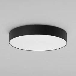 Потолочный светильник с тканевым абажуром TK Lighting Rondo Black 4409