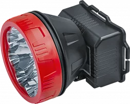 Фонарь Navigator 14 448 NPT-H21-ACCU налоб. 9LED 1Вт,2 реж, Li-ion 0,9Ач