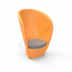 Кресло Harmony Orange / Gray