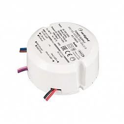 Блок питания ARJ-KE-40300-PFC-DALI2-R (12W, 9-40V, 0.3A) (Arlight, IP20 Пластик, 3 года)