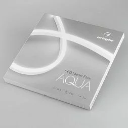 Герметичная лента AQUA-5000S-TOP-2835-120-24V Blue (16.5х16.5mm, 10W, IP68) (Arlight, -)