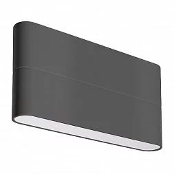 Светильник SP-WALL-FLAT-S170x90-2x6W Warm3000 (GR, 120 deg, 230V) (Arlight, IP54 Металл, 3 года)