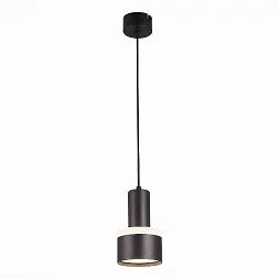 Светильник подвесной Черный LED 1*12W 4000K 936Lm Ra>80 120° IP20 D100xH160 170-240V PANAGGIO ST102.443.12