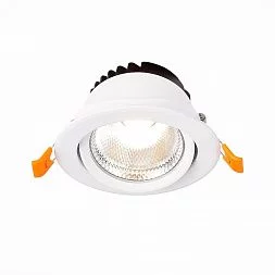 Св-к встр. Белый LED 1*10W 4000K 750Lm Ra80 36° IP20 D109xH65 220-240V Встраиваемые светильники ST211.548.10.36