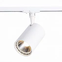 Св-к трек. Белый LED 1*30W 4000K 2 700Lm Ra?90 36° IP20 L139xW89xH194 100-240V Однофазная трековая система ST351.546.30.36