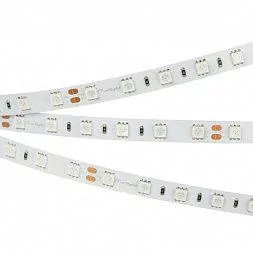 Лента RT 2-5000 24V Blue 2x (5060, 300 LED, LUX) (Arlight, 14.4 Вт/м, IP20)