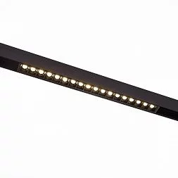 Магнитный трековый светильник Черный LED 1*18W 3000K 1 407Lm Ra>90 36° IP20 L331xW22xH44 48V SKYLINE 48 ST361.436.18