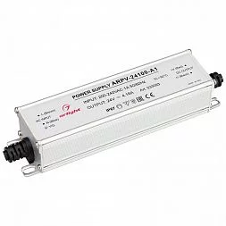 Блок питания ARPV-24100-A1 (24V, 4.16A, 100W) (Arlight, IP67 Металл, 3 года) (033093)