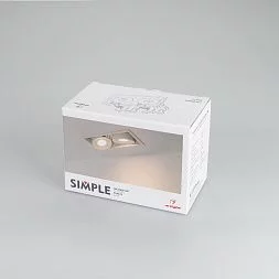 Светильник CL-SIMPLE-S148x80-2x9W Warm3000 (BK, 45 deg) (Arlight, IP20 Металл, 3 года)