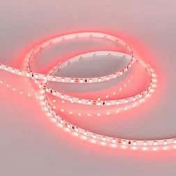 Лента RT 2-5000 24V Red 5mm 2x (3528, 600 LED, LUX) (Arlight, 9.6 Вт/м, IP20)