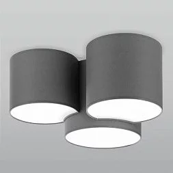 Потолочный светильник с тканевыми абажурами TK Lighting Mona Gray 4392