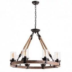 Подвесная люстра Arte Lamp DODGE Коричневый A1693SP-8BR